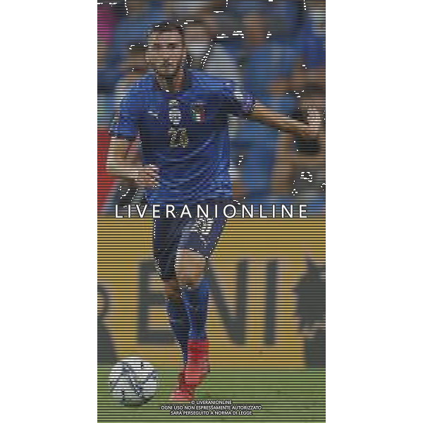 ITALIA vs LITUANIA Qualificazioni Europee del gruppo C ai Mondiali del Qatar 2022 del 08/09/2021 - nella foto: Cristante Bryan(Italia)- ©Claudio Zamagni/Agenzia Aldo Liverani s.a.s. Cristante Bryan(Italia)- during European Qualifying Round of FIFA World Championship of Qatar 2022 between Italy and Lituania at Mapei Stadium on september 08 2021 in Reggio Emilia photo credit by Claudio Zamagni/Aldo Liverani Photo Agency/AGENZIA ALDO LIVERANI SAS