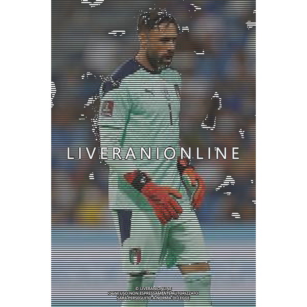 ITALIA vs LITUANIA Qualificazioni Europee del gruppo C ai Mondiali del Qatar 2022 del 08/09/2021 - nella foto: Sirigu Salvatore (Italia)- ©Claudio Zamagni/Agenzia Aldo Liverani s.a.s. Sirigu Salvatore (Italia)- during European Qualifying Round of FIFA World Championship of Qatar 2022 between Italy and Lituania at Mapei Stadium on september 08 2021 in Reggio Emilia photo credit by Claudio Zamagni/Aldo Liverani Photo Agency/AGENZIA ALDO LIVERANI SAS