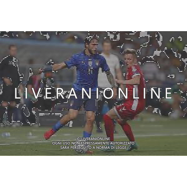 ITALIA vs LITUANIA Qualificazioni Europee del gruppo C ai Mondiali del Qatar 2022 del 08/09/2021 - nella foto: Calabria Davide(Italia)- ©Claudio Zamagni/Agenzia Aldo Liverani s.a.s. Calabria Davide(Italia)- during European Qualifying Round of FIFA World Championship of Qatar 2022 between Italy and Lituania at Mapei Stadium on september 08 2021 in Reggio Emilia photo credit by Claudio Zamagni/Aldo Liverani Photo Agency/AGENZIA ALDO LIVERANI SAS