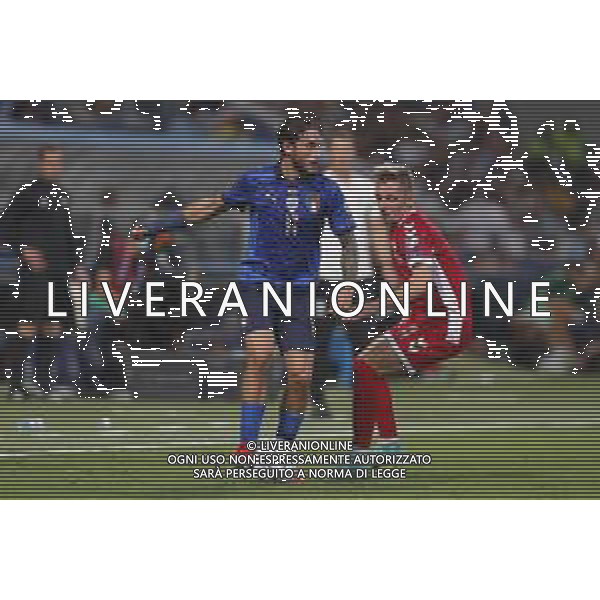 ITALIA vs LITUANIA Qualificazioni Europee del gruppo C ai Mondiali del Qatar 2022 del 08/09/2021 - nella foto: Calabria Davide(Italia)- ©Claudio Zamagni/Agenzia Aldo Liverani s.a.s. Calabria Davide(Italia)- during European Qualifying Round of FIFA World Championship of Qatar 2022 between Italy and Lituania at Mapei Stadium on september 08 2021 in Reggio Emilia photo credit by Claudio Zamagni/Aldo Liverani Photo Agency/AGENZIA ALDO LIVERANI SAS