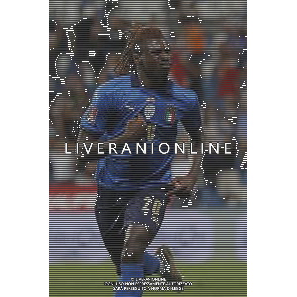 ITALIA vs LITUANIA Qualificazioni Europee del gruppo C ai Mondiali del Qatar 2022 del 08/09/2021 - nella foto: Kean Moise(Italia)- ©Claudio Zamagni/Agenzia Aldo Liverani s.a.s. Kean Moise(Italia)-during European Qualifying Round of FIFA World Championship of Qatar 2022 between Italy and Lituania at Mapei Stadium on september 08 2021 in Reggio Emilia photo credit by Claudio Zamagni/Aldo Liverani Photo Agency/AGENZIA ALDO LIVERANI SAS