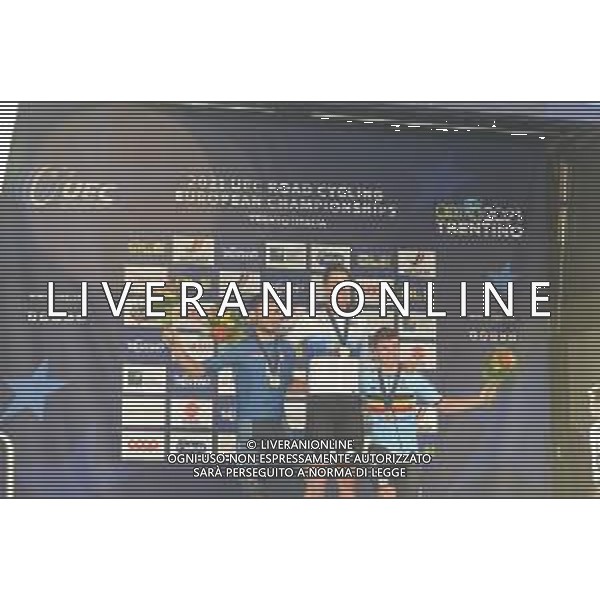 09-09-2021 European Championships Cronometro Elite; 2021, Groupama - Fdj; 2021, Ineos Grenadiers; 2021, Deceuninck - Quick Step; Kung, Stefan; Ganna, Filippo; Evenepoel, Remco; Trento; ©SIROTTI/AGENZIA ALDO LIVERANI SAS