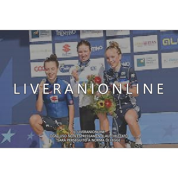 10-09-2021 European Championships Junior Women; 2021, Germany; 2021, Italia; 2021, France; Riedmann, Linda; Ciabocco, Eleonora; Rayer, Eglantine; Trento; ©SIROTTI / AGENZIA ALDO LIVERANI SAS