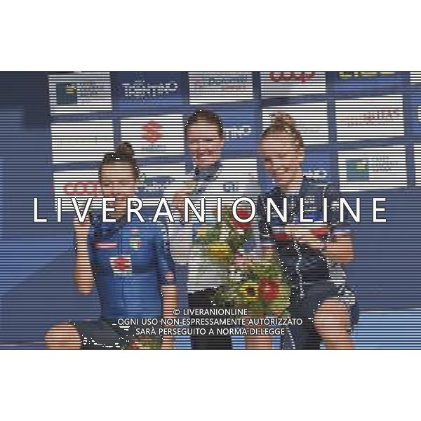 10-09-2021 European Championships Junior Women; 2021, Germany; 2021, Italia; 2021, France; Riedmann, Linda; Ciabocco, Eleonora; Rayer, Eglantine; Trento; ©SIROTTI / AGENZIA ALDO LIVERANI SAS