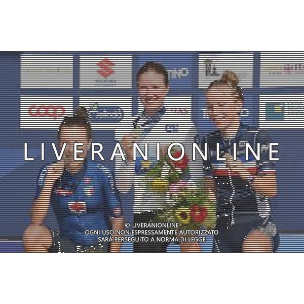 10-09-2021 European Championships Junior Women; 2021, Germany; 2021, Italia; 2021, France; Riedmann, Linda; Ciabocco, Eleonora; Rayer, Eglantine; Trento; ©SIROTTI / AGENZIA ALDO LIVERANI SAS