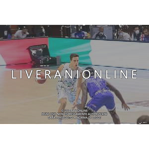 CasoniM/LMedia - Vanoli Basket Cremona VS Banco di Sardegna Sassari - Basket Supercoppa Italiana 10 settembre 2021 - Pala Radi, Cremona, Italia Nella foto: SPAGNOLO Matteo (Vanoli Cremona) in palleggio @CasoniM/LMedia/ AGENZIA ALDO LIVERANI SAS
