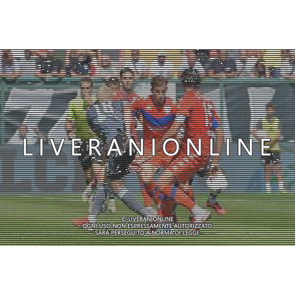 ©Alessandro Falzone/Agenzia Aldo Liverani Alessandria 111.09.2021 Stadio Giuseppe Moccagatta Alessandria vs Brescia Serie B Stagione 2021/22 Nella foto : Simone Corazza-Cistana Andrea ©FALZONE / AGENZIA ALDO LIVERANI SAS