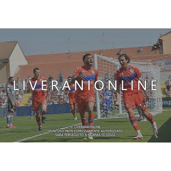 ©Alessandro Falzone/Agenzia Aldo Liverani Alessandria 111.09.2021 Stadio Giuseppe Moccagatta Alessandria vs Brescia Serie B Stagione 2021/22 Nella foto : Esultanza dopo gol di Mehdi Leris ©FALZONE / AGENZIA ALDO LIVERANI SAS