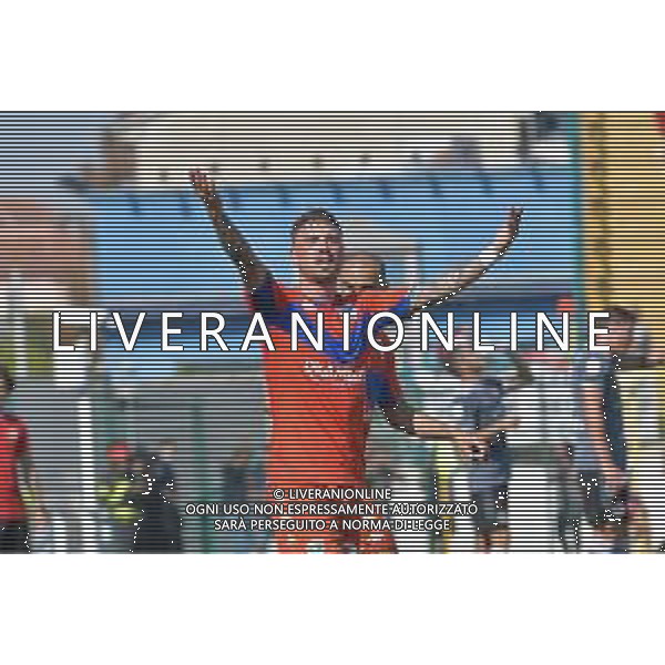 ©Alessandro Falzone/Agenzia Aldo Liverani Alessandria 111.09.2021 Stadio Giuseppe Moccagatta Alessandria vs Brescia Serie B Stagione 2021/22 Nella foto : Esultanza dopo gol di jagiello filip ©FALZONE / AGENZIA ALDO LIVERANI SAS