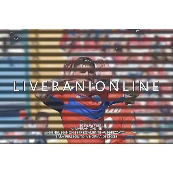©Alessandro Falzone/Agenzia Aldo Liverani Alessandria 111.09.2021 Stadio Giuseppe Moccagatta Alessandria vs Brescia Serie B Stagione 2021/22 Nella foto : Esultanza dopo gol di jagiello filip ©FALZONE / AGENZIA ALDO LIVERANI SAS