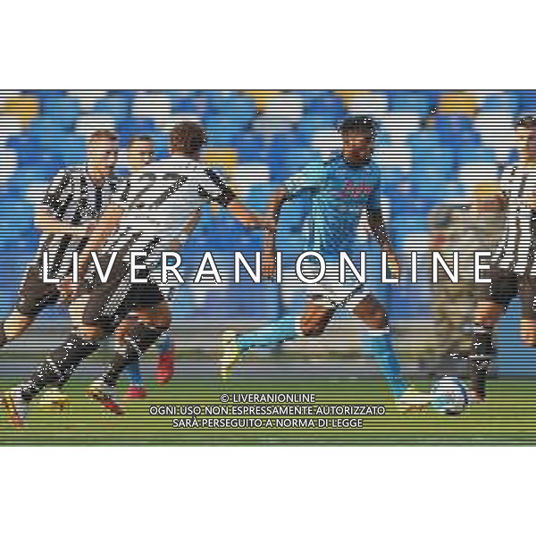 NAPOLI - JUVENTUS CAMPIONATO CALCIO SERIE A TIM 11.09.2021 NELLA FOTO Frank Anguissa ©MOSCA/ AGENZIA ALDO LIVERANI SAS