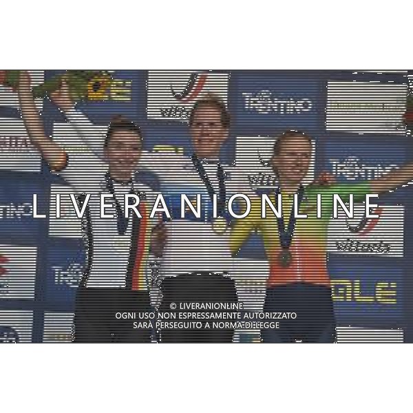 11-09-2021 European Championships Elite Women; 2021, Olanda; 2021, Lituania; 2021, Germany; Van Dijk, Ellen; Lippert, Liane; Leleivyte, Rasa; Trento; ©SIROTTI/ AGENZIA ALDO LIVERANI SAS