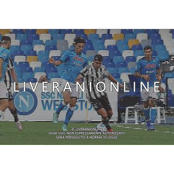 11-09-2021 NAPOLI CAMPIONATO DI CALCIO SERIE A NAPOLI-JUVENTUS Nella foto: Alvaro Borja Morata, Eljif Elmas Foto Mosca, Ag.Liverani