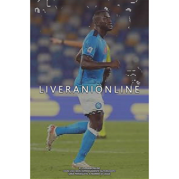 NAPOLI - JUVENTUS CAMPIONATO CALCIO SERIE A TIM 11.09.2021 NELLA FOTO esultanza dopo gol Kalidou Koulibaly ©MOSCA/ AGENZIA ALDO LIVERANI SAS