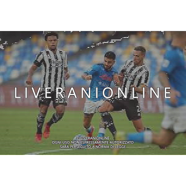 NAPOLI - JUVENTUS CAMPIONATO CALCIO SERIE A TIM 11.09.2021 NELLA FOTO Lorenzo Insigne, Mattia De Sciglio, Weston Mckennie ©MOSCA/ AGENZIA ALDO LIVERANI SAS