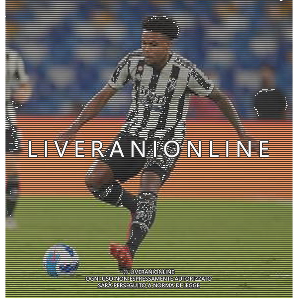 11-09-2021 NAPOLI CAMPIONATO DI CALCIO SERIE A NAPOLI -JUVENTUS NELLA FOTO: Weston Mckennie FOTO MOSCA/AG. ALDO LIVERANI