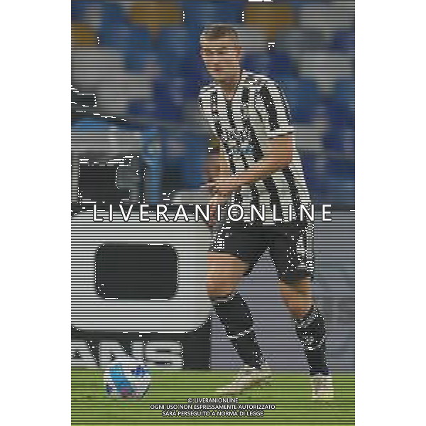 11-09-2021 NAPOLI CAMPIONATO DI CALCIO SERIE A NAPOLI -JUVENTUS NELLA FOTO: Matthijs De Ligt FOTO MOSCA/AG. ALDO LIVERANI