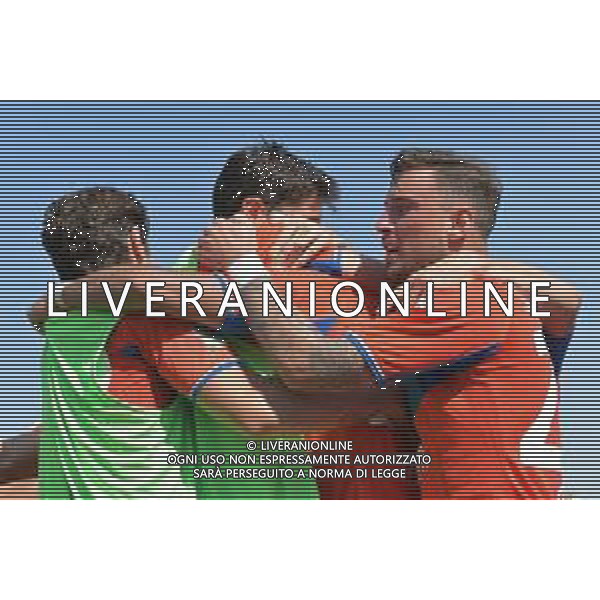 ©Alessandro Falzone/Agenzia Aldo Liverani Alessandria 111.09.2021 Stadio Giuseppe Moccagatta Alessandria vs Brescia Serie B Stagione 2021/22 Nella foto : Esultanza Brescia - Jagiello Filip W.