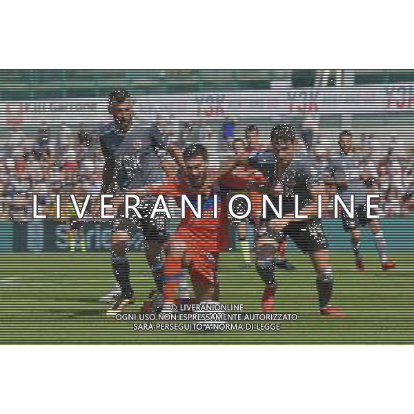 ©Alessandro Falzone/Agenzia Aldo Liverani Alessandria 111.09.2021 Stadio Giuseppe Moccagatta Alessandria vs Brescia Serie B Stagione 2021/22 Nella foto : Mirko Bruccini-Bajic Riad-Valerio Mantovani