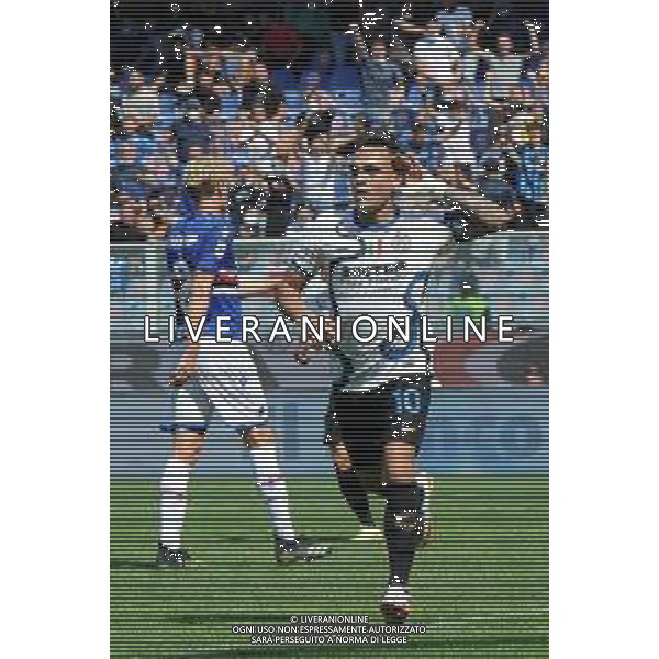 Genova 12.09.2021 Stadio Luigi Ferraris Sampdoria vs Inter Campionato Serie A 2021/2022 ©Manuela Viganti/Agenzia Aldo Liverani Nella foto: esultanza lautaro martinez dopo il gol ©VIGANTI/ AGENZIA ALDO LIVERANI SAS