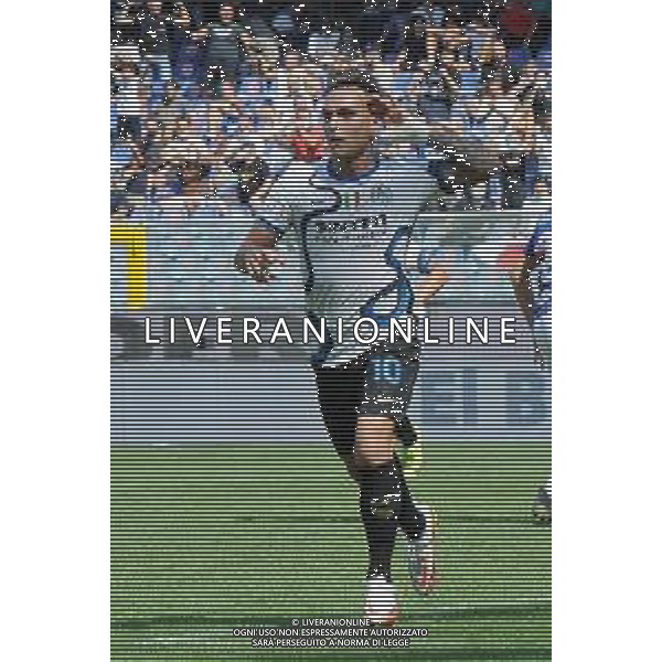 Genova 12.09.2021 Stadio Luigi Ferraris Sampdoria vs Inter Campionato Serie A 2021/2022 ©Manuela Viganti/Agenzia Aldo Liverani Nella foto: esultanza lautaro martinez dopo il gol ©VIGANTI/ AGENZIA ALDO LIVERANI SAS