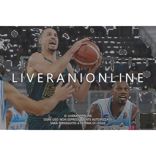 TommasiniR/LMedia - Germani Brescia VS GeVi Napoli - Basket Supercoppa Italiana 11 settembre 2021 - Pala Leonessa, Brescia, Italia Nella foto: John Petrucelli - Germani Basket Brescia1 @TommasiniR/LMedia AG ALDO LIVERANI SAS