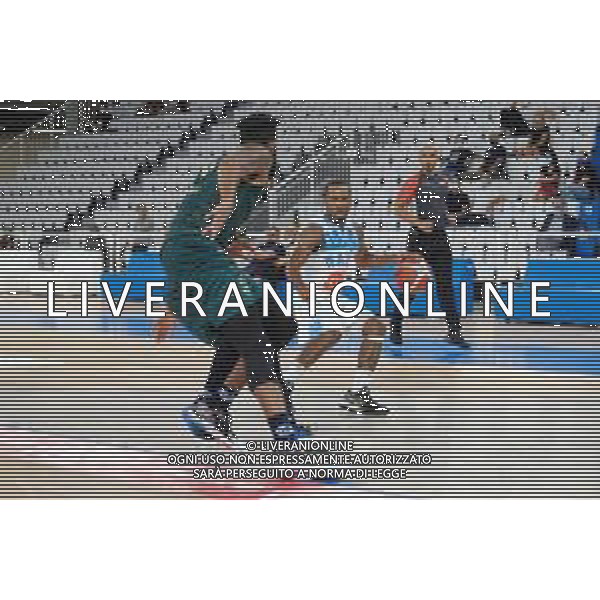 TommasiniR/LMedia - Germani Brescia VS GeVi Napoli - Basket Supercoppa Italiana 11 settembre 2021 - Pala Leonessa, Brescia, Italia Nella foto: Josh Mayo - GeVi Napoli Basket @TommasiniR/LMedia AG ALDO LIVERANI SAS
