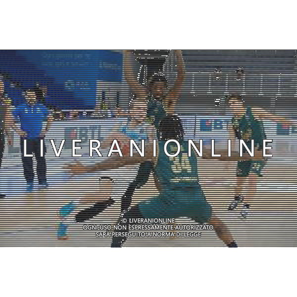 TommasiniR/LMedia - Germani Brescia VS GeVi Napoli - Basket Supercoppa Italiana 11 settembre 2021 - Pala Leonessa, Brescia, Italia Nella foto: Arnas Velicka - GeVi Napoli Basket @TommasiniR/LMedia AG ALDO LIVERANI SAS