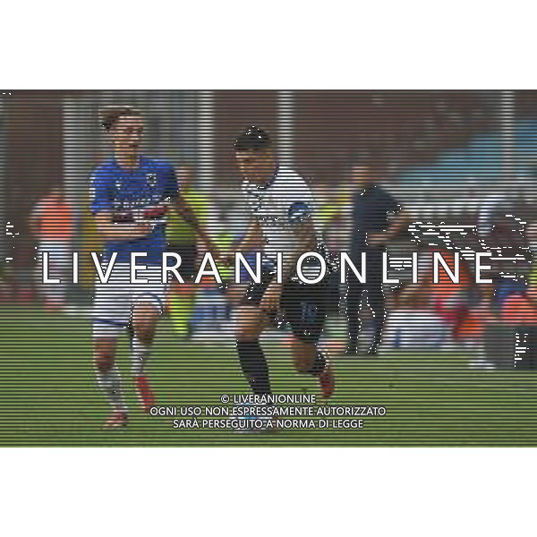 Genova 12.09.2021 Stadio Luigi Ferraris Sampdoria vs Inter Campionato Serie A 2021/2022 ©Manuela Viganti/Agenzia Aldo Liverani Nella foto: joaquin correa e kristoffer askildsen ©VIGANTI/ AGENZIA ALDO LIVERANI SAS