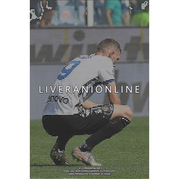 Genova 12.09.2021 Stadio Luigi Ferraris Sampdoria vs Inter Campionato Serie A 2021/2022 ©Manuela Viganti/Agenzia Aldo Liverani Nella foto: delusione edin dzeko a fine gara ©VIGANTI/ AGENZIA ALDO LIVERANI SAS