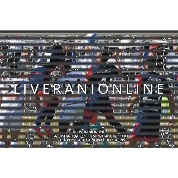 12-9-2021. Cagliari Calcio - Genoa Cricket and Football Club. 3° giornata Serie A calcio 2021-2022. Italia, Sardegna, Cagliari, Stadio Unipol Domus. Salvatore Moi/Aldo Liverani s.a.s. Nella foto:gol ed esultanza di Luca Ceppitelli Cagliari contro Genoa in casa / AGENZIA ALDO LIVERANI SAS