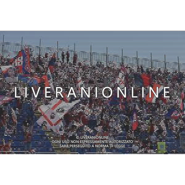 12-9-2021. Cagliari Calcio - Genoa Cricket and Football Club. 3° giornata Serie A calcio 2021-2022. Italia, Sardegna, Cagliari, Stadio Unipol Domus. Salvatore Moi/Aldo Liverani s.a.s. Nella foto: tifosi cagliari calcio in curca sud allo stadio Unipol Domus di Cagliari / AGENZIA ALDO LIVERANI SAS