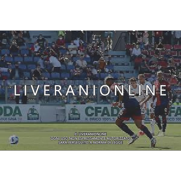 12-9-2021. Cagliari Calcio - Genoa Cricket and Football Club. 3° giornata Serie A calcio 2021-2022. Italia, Sardegna, Cagliari, Stadio Unipol Domus. Salvatore Moi/Aldo Liverani s.a.s. Nella foto: il gol su rigore Joao Pedro Cagliari / AGENZIA ALDO LIVERANI SAS