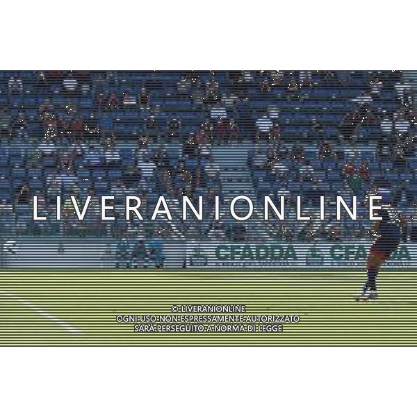12-9-2021. Cagliari Calcio - Genoa Cricket and Football Club. 3° giornata Serie A calcio 2021-2022. Italia, Sardegna, Cagliari, Stadio Unipol Domus. Salvatore Moi/Aldo Liverani s.a.s. Nella foto: il gol su rigore Joao Pedro Cagliari / AGENZIA ALDO LIVERANI SAS