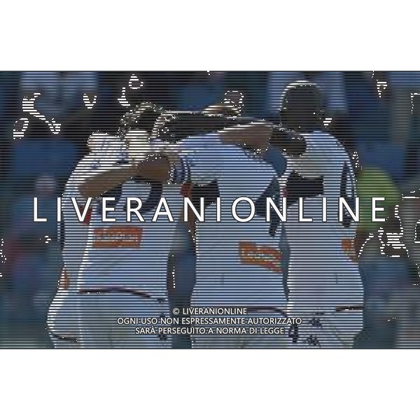 12-9-2021. Cagliari Calcio - Genoa Cricket and Football Club. 3° giornata Serie A calcio 2021-2022. Italia, Sardegna, Cagliari, Stadio Unipol Domus. Salvatore Moi/Aldo Liverani s.a.s. Nella foto:gol ed esultanza di Fares Genoa contro Cagliari in trasferta / AGENZIA ALDO LIVERANI SAS