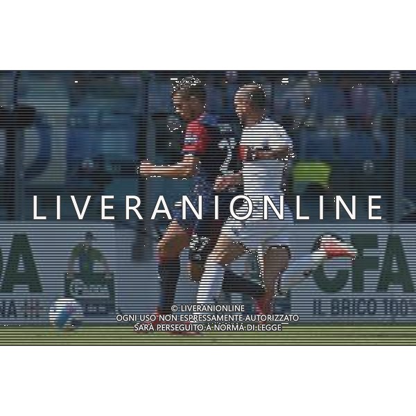 12-9-2021. Cagliari Calcio - Genoa Cricket and Football Club. 3° giornata Serie A calcio 2021-2022. Italia, Sardegna, Cagliari, Stadio Unipol Domus. Salvatore Moi/Aldo Liverani s.a.s. Nella foto: Grassi Cagliari ©MOI / AGENZIA ALDO LIVERANI SAS