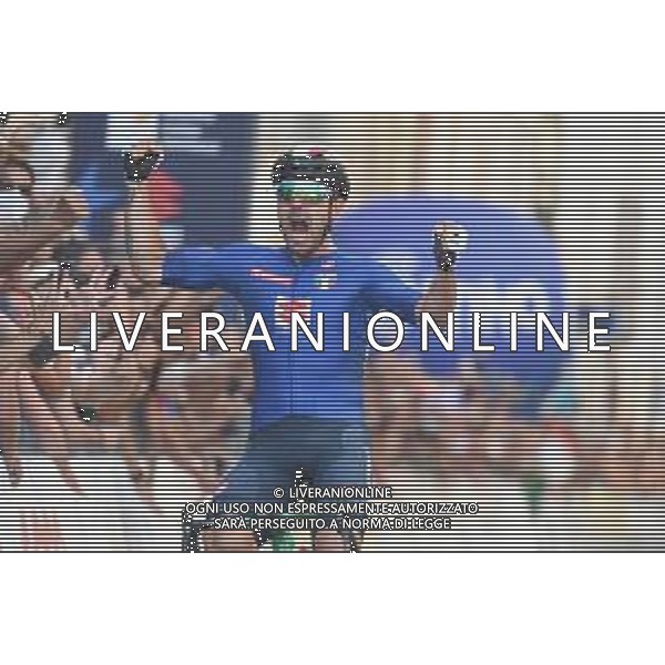 12-09-2021 European Championships Elite; 2021, Bahrain - Victorious; Colbrelli, Sonny; Trento; ©SIROTTI / AGENZIA ALDO LIVERANI SAS