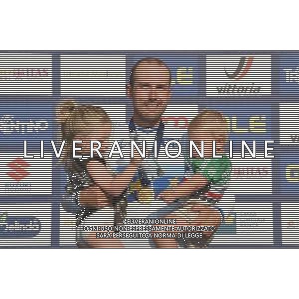 12-09-2021 European Championships Elite; 2021, Bahrain - Victorious; Colbrelli, Sonny; Figli Colbrelli, Sonny; Trento; ©SIROTTI / AGENZIA ALDO LIVERANI SAS