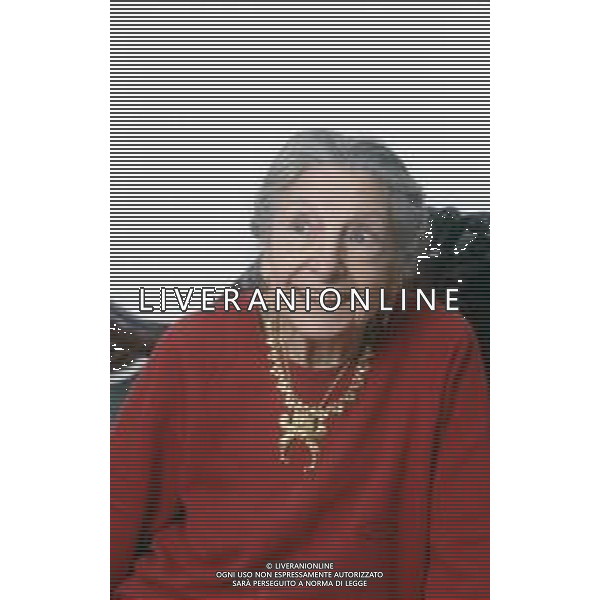 RETROSPETTIVA PAOLA BORBONI ATTRICE NELLA FOTO PAOLA BORBONE NELL\'ANNO 1989 NELLA SUA ABITAZIONE AG ALDO LIVERANI SAS