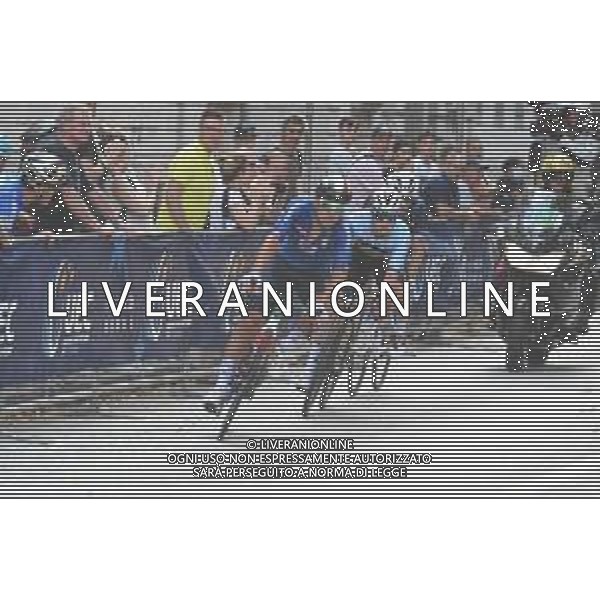 12-09-2021 European Championships Elite; 2021, Bahrain - Victorious; 2021, Deceuninck - Quick Step; Colbrelli, Sonny; Evenepoel, Remco; Trento; FOTO STEFANO SIROTTI-AG ALDO LIVERANI SAS