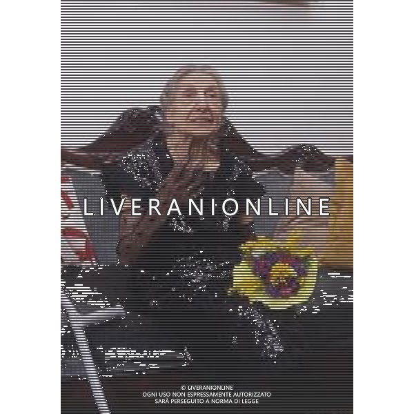 RETROSPETTIVA PAOLA BORBONI ATTRICE NELLA FOTO PAOLA BORBONI NELLA SUA ABITAZIONE NELL\'ANNO 1989 AG ALDO LIVERANI SAS