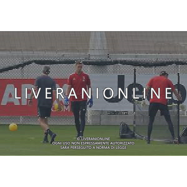 Torino 13.09.2021 JTC Continassa ©Alessandro Falzone/Agenzia Aldo Liverani Allenamento Juventus Prepartita Champions League 2021/2022 Nella foto : Wojciech Szczesny ©Falzone/AGENZIA ALDO LIVERANI SAS