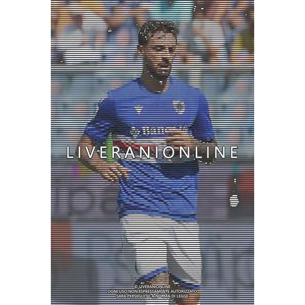 Genova 12.09.2021 Stadio Luigi Ferraris Sampdoria vs Inter Campionato Serie A 2021/2022 ©Manuela Viganti/Agenzia Aldo Liverani Nella foto: francesco caputo ©VIGANTI/AGENZIA ALDO LIVERANI SAS