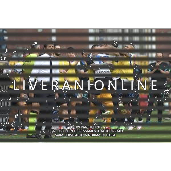 Genova 12.09.2021 Stadio Luigi Ferraris Sampdoria vs Inter Campionato Serie A 2021/2022 ©Manuela Viganti/Agenzia Aldo Liverani Nella foto: esultanza di federico dimarco dopo il gol ©VIGANTI/AGENZIA ALDO LIVERANI SAS