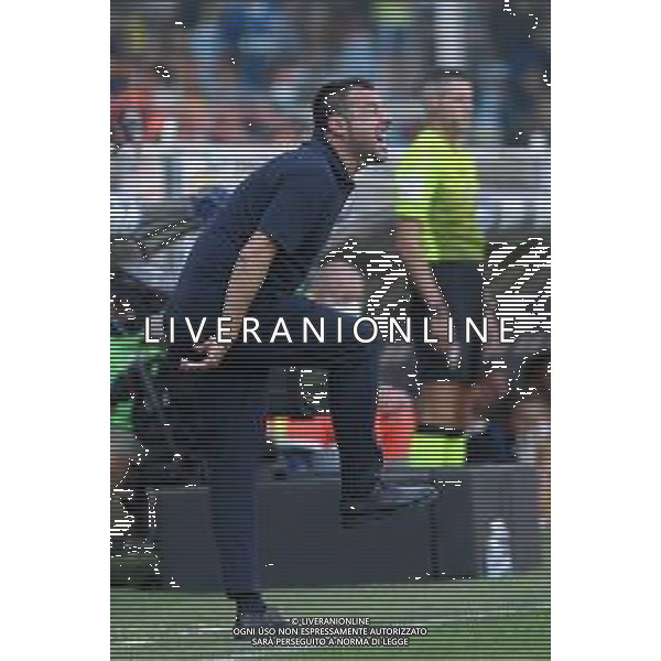 Genova 12.09.2021 Stadio Luigi Ferraris Sampdoria vs Inter Campionato Serie A 2021/2022 ©Manuela Viganti/Agenzia Aldo Liverani Nella foto: roberto d\'aversa ©VIGANTI/AGENZIA ALDO LIVERANI SAS