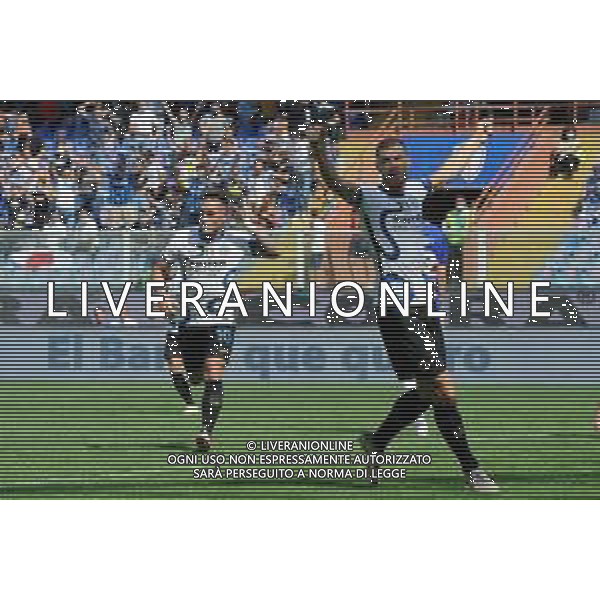 Genova 12.09.2021 Stadio Luigi Ferraris Sampdoria vs Inter Campionato Serie A 2021/2022 ©Manuela Viganti/Agenzia Aldo Liverani Nella foto: esultanza di lautaro martinez dopo il gol ©VIGANTI/AGENZIA ALDO LIVERANI SAS