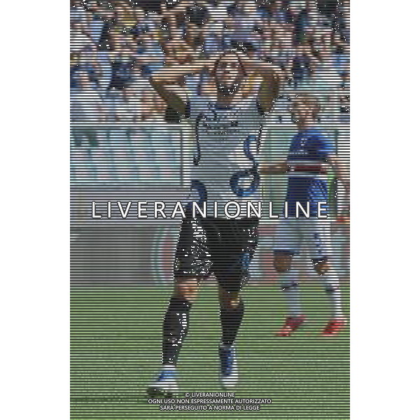 Genova 12.09.2021 Stadio Luigi Ferraris Sampdoria vs Inter Campionato Serie A 2021/2022 ©Manuela Viganti/Agenzia Aldo Liverani Nella foto: hakan calhanoglu ©VIGANTI/AGENZIA ALDO LIVERANI SAS