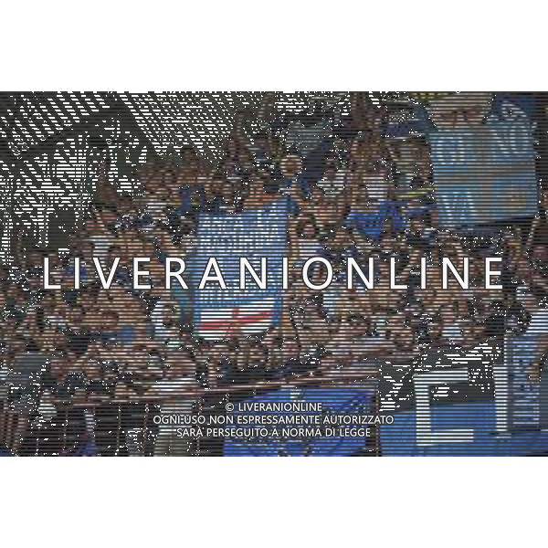 Genova 12.09.2021 Stadio Luigi Ferraris Sampdoria vs Inter Campionato Serie A 2021/2022 ©Manuela Viganti/Agenzia Aldo Liverani Nella foto: tifosi inter ©VIGANTI/AGENZIA ALDO LIVERANI SAS