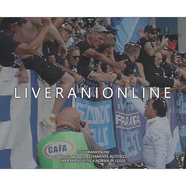 SPAL - MONZA CAMPIONATO CALCIO SERIE BKT 11.09.2021 Nella foto : IL PRESIDENTE JOE TACOPINA CON I TIFOSI ©SANTANDREA / AGENZIA ALDO LIVERANI SAS