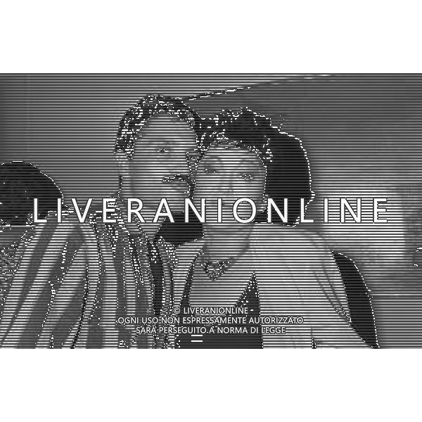 RETROSPETTIVA WANNA MARCHI PRESENTATRICE TELEVISIVA DURANTE IL \'WANNA MARCHI SHOW\' , TELEVENDITA DI PRODOTTI E CREME DIMAGRANTI SU RETE A NEL 1986 ©Archivio Giovanni Liverani / AGENZIA ALDO LIVERANI SAS